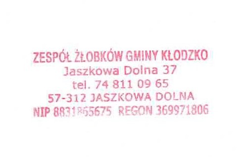 Zespół Żłobków Gminy Kłodzko, 57-312 Jaszkowa Dolna 37.